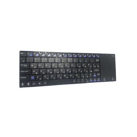 Rii Mini K12 Plus 2.4G повітряна бездротова клавіатура з сенсорною панеллю та мишею (RT-MWK12+ RU)