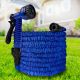 Растяжной шланг для полива с пистолетом 7 положений Magic Hose 60 метров, синий