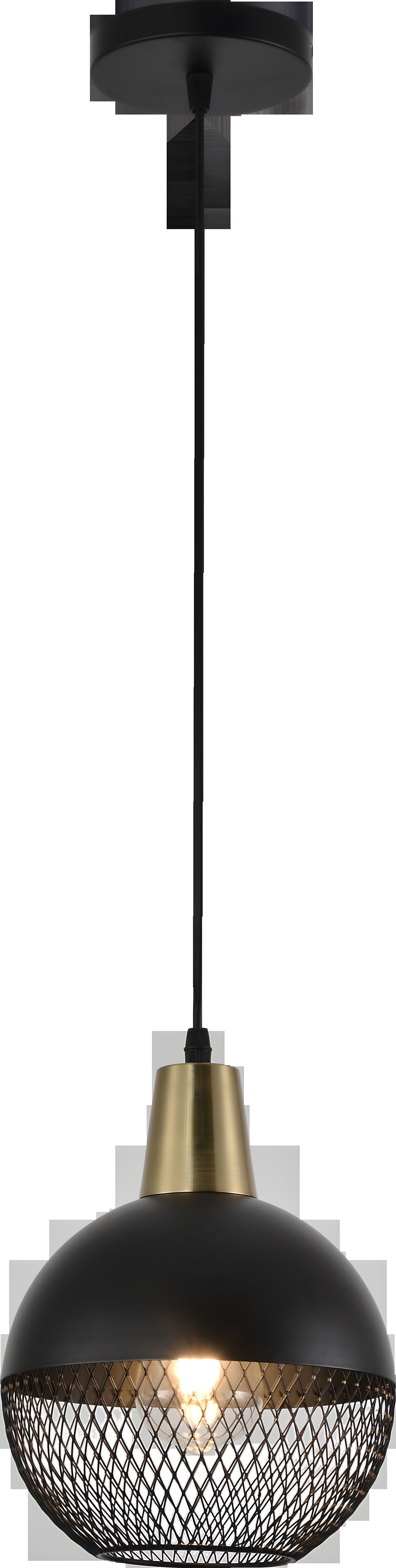 Люстра підвісна IS XA3205-1 BK+COPPER (Елегантний стиль) Люстра підвісна IS XA3205-1 BK+COPPER (Елегантний стиль)