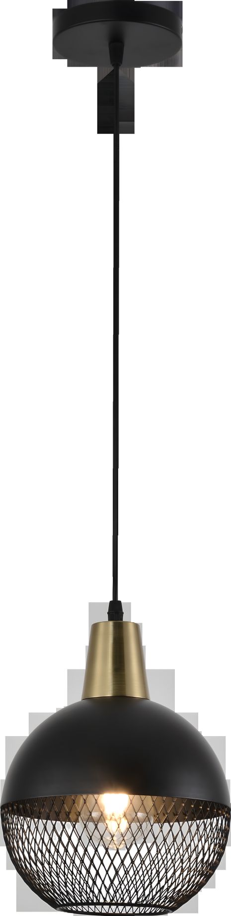 Подвесная люстра IS xa3205-1 bk+copper