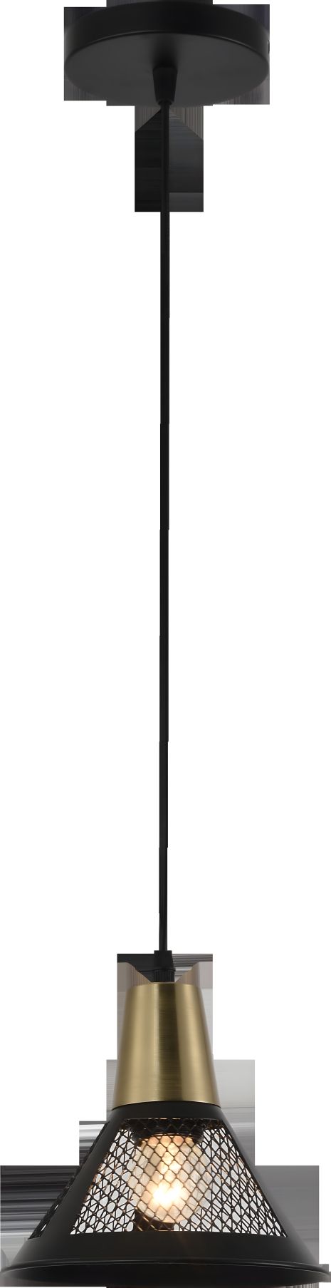 Sirius xa3221/1 bk+мідна луна люстра