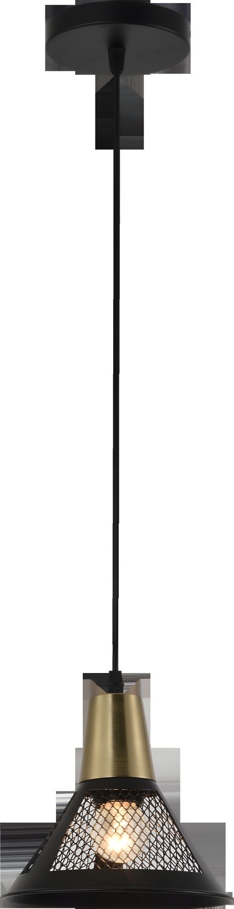 Подвесная люстра ​​v xa3221-1 bk+copper