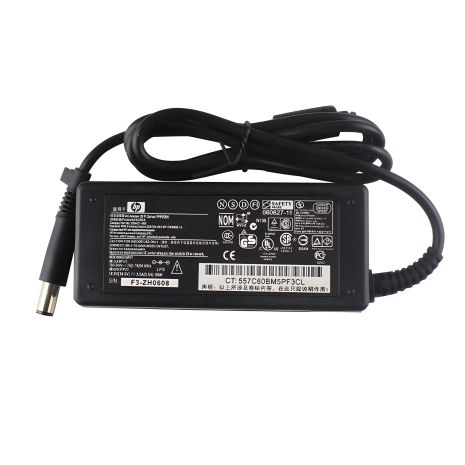 Адаптер мережевий 18.5V 3.5A 65W для ноутбука HP (блок живлення, зарядний пристрій) 7.4*5.0