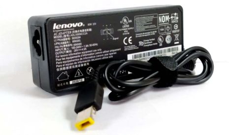 Оригинальный сетевой блок питания (адаптер) для ноутбука Lenovo 20V 4.5A 90W square - зарядное устройство +