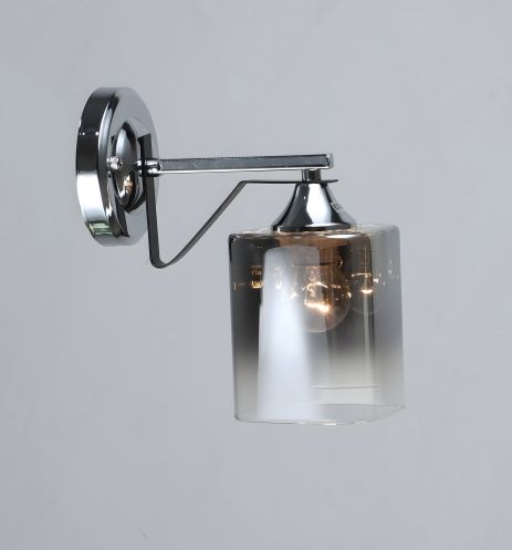 Настінне бра Sirius B A4057/1W CH+BK