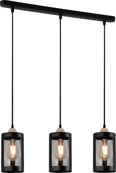 Sirius xa3224/3 bk+fgd style chandelier