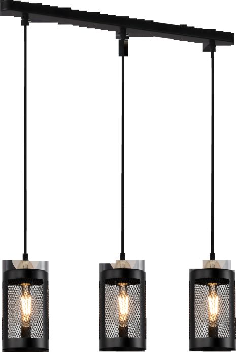 Подвесная люстра ​​v xa3224-3 bk+fgd