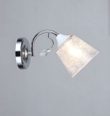 Настінне бра Sirius B C1423/1W CH+WT