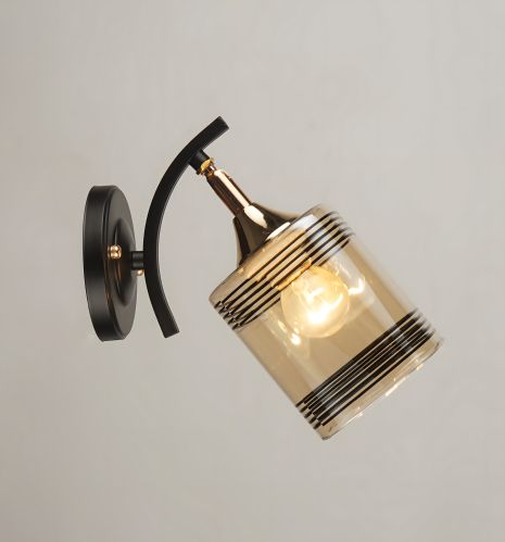 Настенное бра Sirius B N4382/1W BK+FGD