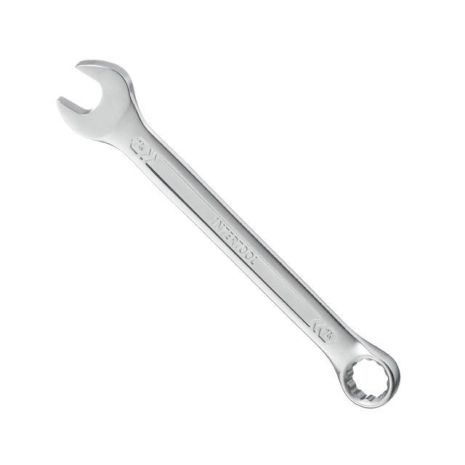 Комбинированный ключ 14 мм, Cr-V, сатин-хром, DIN3113, STORM INTERTOOL XT-1014