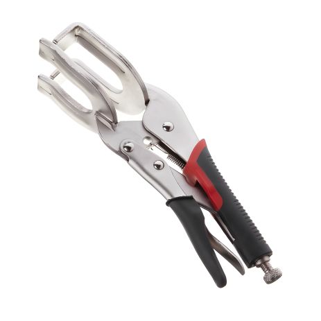 Клещи зажимные INTERTOOL UT-5208 U-type, 230 мм, Cr-V