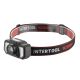Налобний ліхтар акумуляторний STORM INTERTOOL LB-0311, XPE + 6 SMD + 2 RED LED, 120 лм, 7 режимів роботи, сенсор