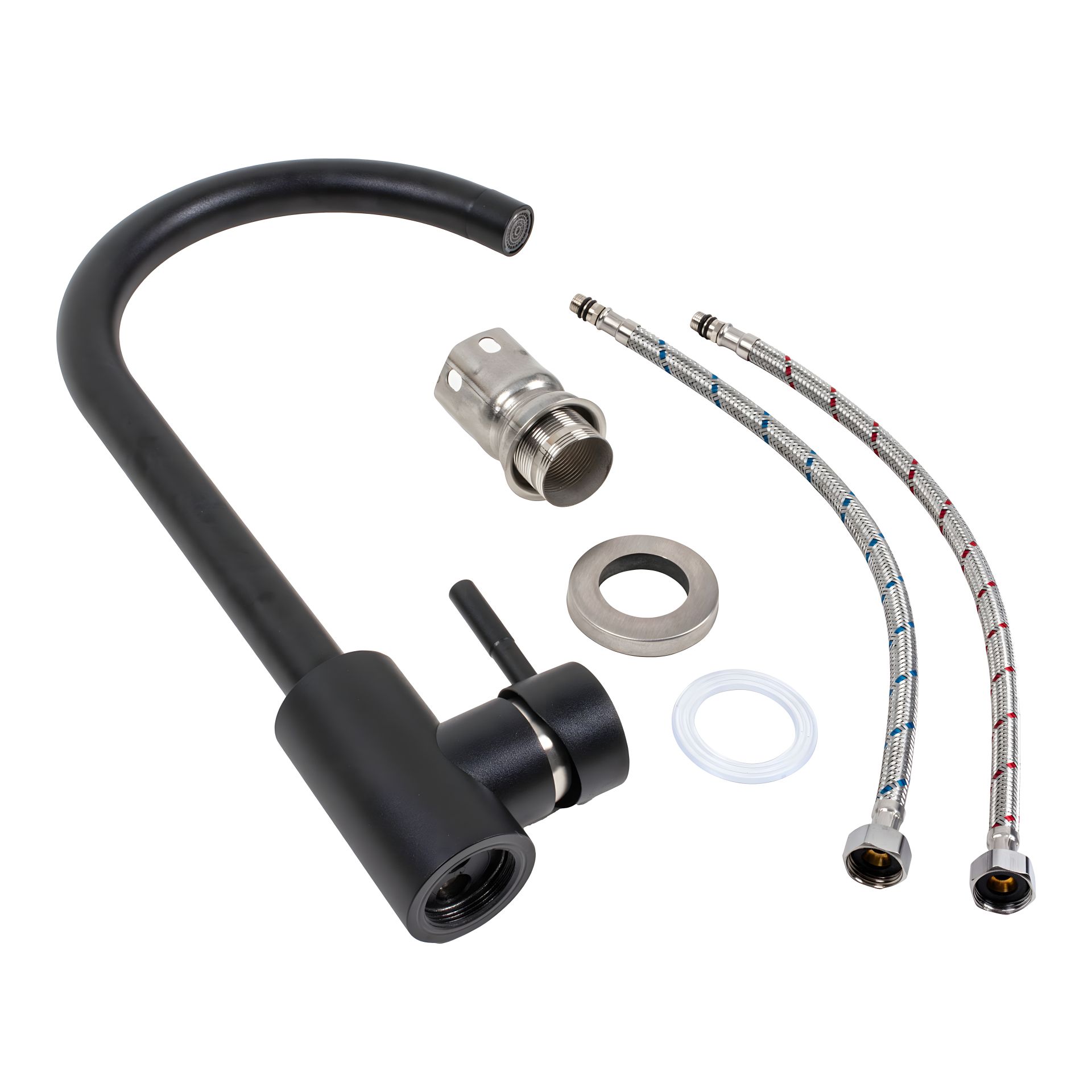 Змішувач чорний матовий Platinum 56 B NESP (3008 А) Змішувач чорний матовий Platinum 56 B NESP (3008 А)