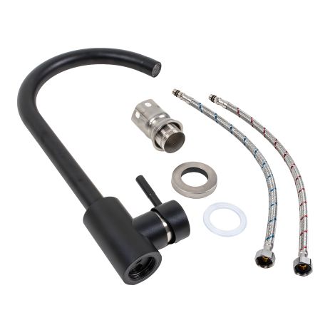 Змішувач чорний матовий Platinum 56 B NESP (3008 А) Змішувач чорний матовий Platinum 56 B NESP (3008 А)