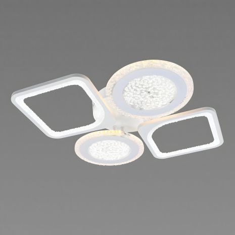 Світлодіодна люстра VALESO V K39559-2+2 WT з пультом