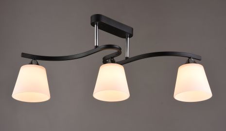 Люстра декоративная Sirius B N3532/3 BK+CH