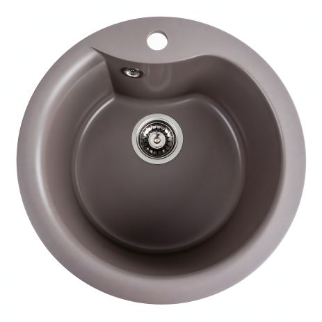 Кухонна гранітна мийка VALESO 480 TURAS матова Дюна