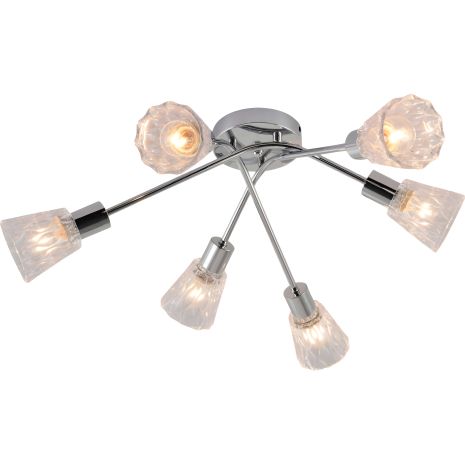 Декоративная люстра VALESO V, модель XA1482/6 CR Декоративная люстра VALESO V, модель XA1482/6 CR