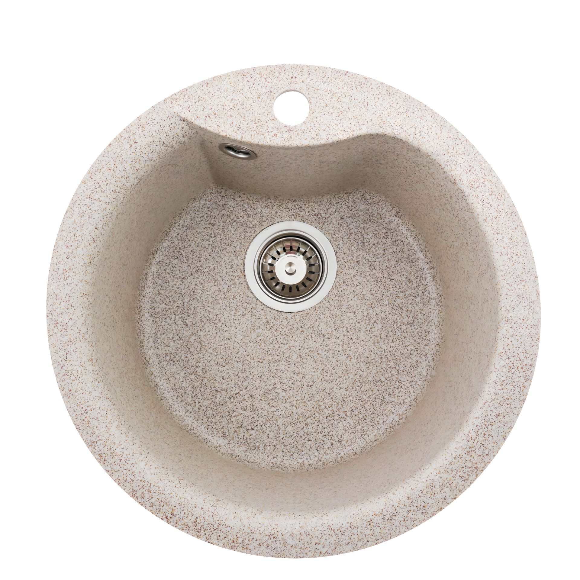 Гранітна мийка для кухні VALESO TURAS 480 матова в кольорі Карамель Гранітна мийка для кухні VALESO TURAS 480 матова в кольорі Карамель