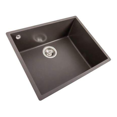 Гранитная кухонная мойка VALESO OASIS 5444, матовая, Темная Скала Гранитная кухонная мойка VALESO OASIS 5444, матовая, Темная Скала