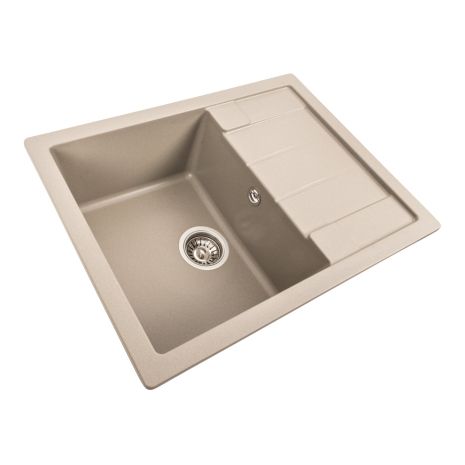Гранитная мойка для кухни VALESO INTENSO 6550 матовая Титан Гранитная мойка для кухни VALESO INTENSO 6550 матовая Титан