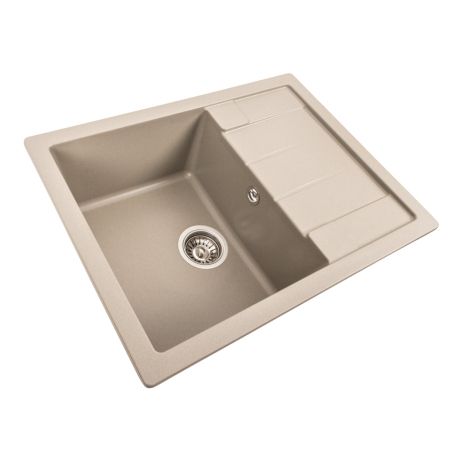 Гранитная кухонная мойка VALESO INTENSO 6550 матовая Титан Гранитная кухонная мойка VALESO INTENSO 6550 матовая Титан