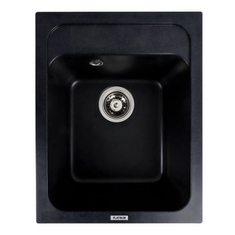 Кухонная гранитная мойка VALESO 4050 KORRADO матовая Карбон Кухонная гранитная мойка VALESO 4050 KORRADO матовая Карбон