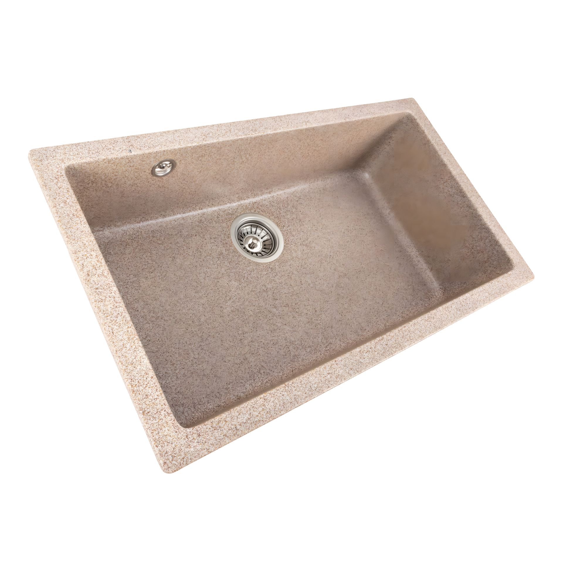 Гранитная кухонная мойка VALESO PARUNA 7945 матовая, цвет Карамель Гранитная кухонная мойка VALESO PARUNA 7945 матовая, цвет Карамель