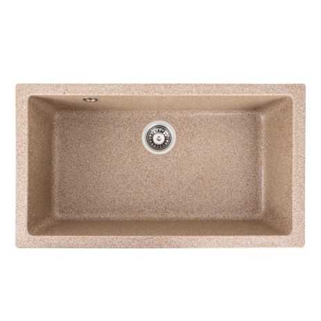 Гранитная мойка для кухни Platinum 7945 Paruana матовая Карамель Гранитная мойка для кухни Platinum 7945 Paruana матовая Карамель