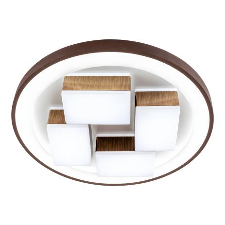 Світлодіодна люстра акрилова Sirius 1966 81W D490*H105mm