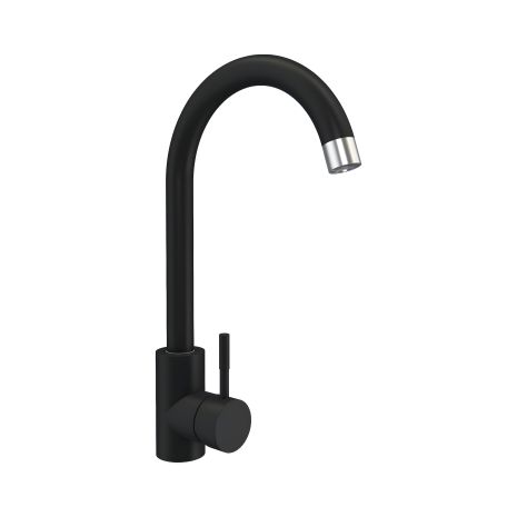 Смеситель кухонный Platinum NS01 (3008A-NA) Черный Матовый Смеситель кухонный Platinum NS01 (3008A-NA) Черный Матовый