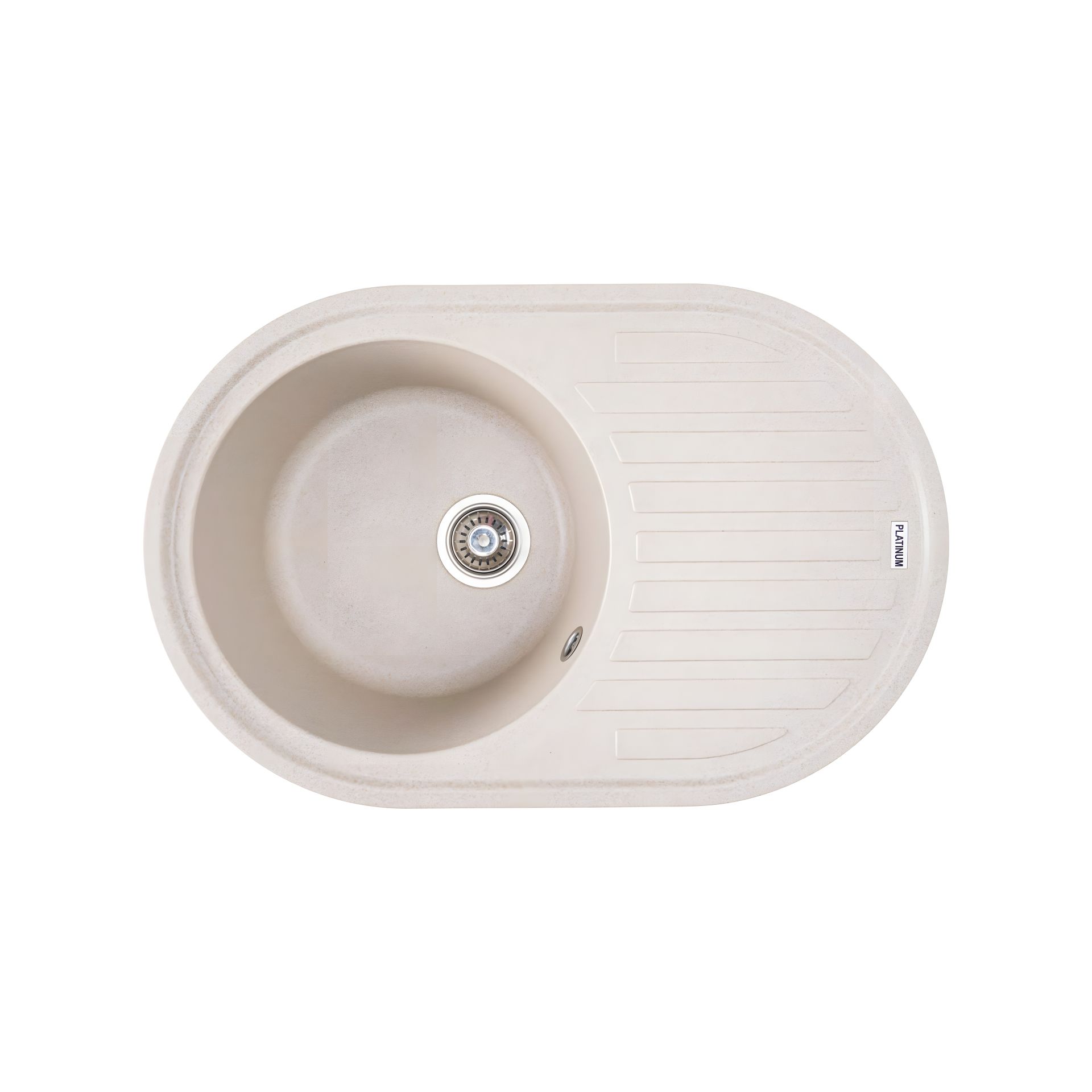 Кухонна гранітна мийка Platinum 7750 LIRA матова Сафарі Кухонна гранітна мийка Platinum 7750 LIRA матова Сафарі