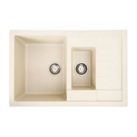 Гранітна мийка для кухні VALESO TOSKANA 7850W матова Сафарі Гранітна мийка для кухні VALESO TOSKANA 7850W матова Сафарі