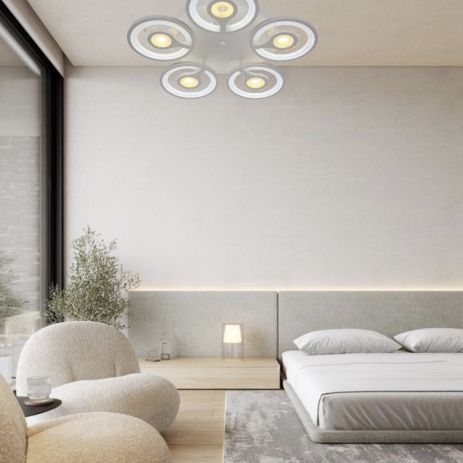 Люстра светодиодная акриловая Sirius N 7011-5 (110W) Люстра светодиодная акриловая Sirius N 7011-5 (110W)