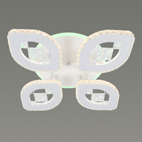 Светодиодная люстра акриловая B S2823/4