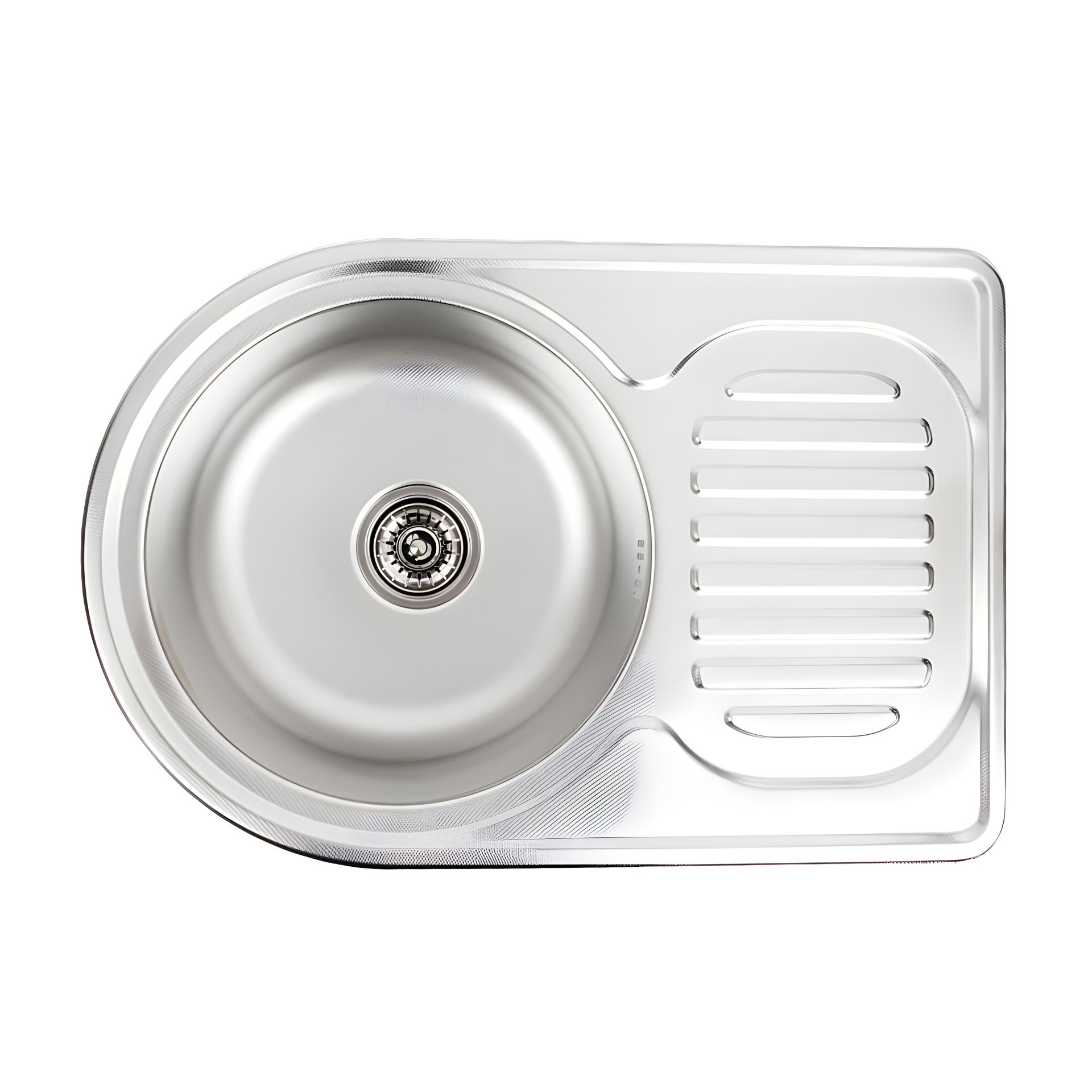 Кухонна мийка Platinum ДЕКОР з нержавіючої сталі 6745 (0,8/180 мм) Кухонна мийка Platinum ДЕКОР з нержавіючої сталі 6745 (0,8/180 мм)