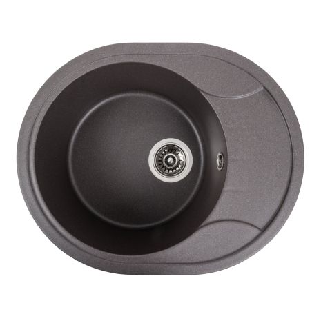 Гранітна мийка VALESO 5847 ONYX для кухні матовий Гренадін