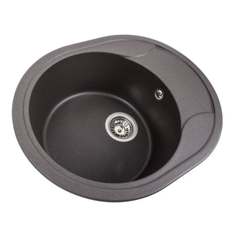Гранитная мойка для кухни VALESO 5847 ONYX матовый Гренадин