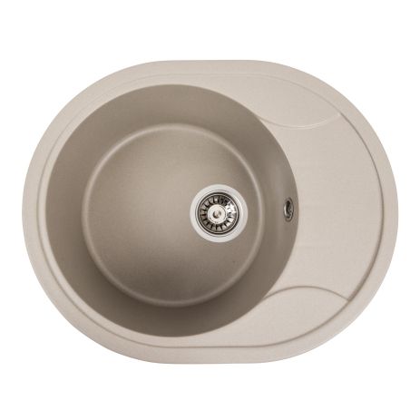 Гранитная мойка для кухни VALESO 5847 ONYX матовый Титан