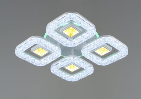 Люстра светодиодная акриловая Sirius B YH780/4 Люстра светодиодная акриловая Sirius B YH780/4