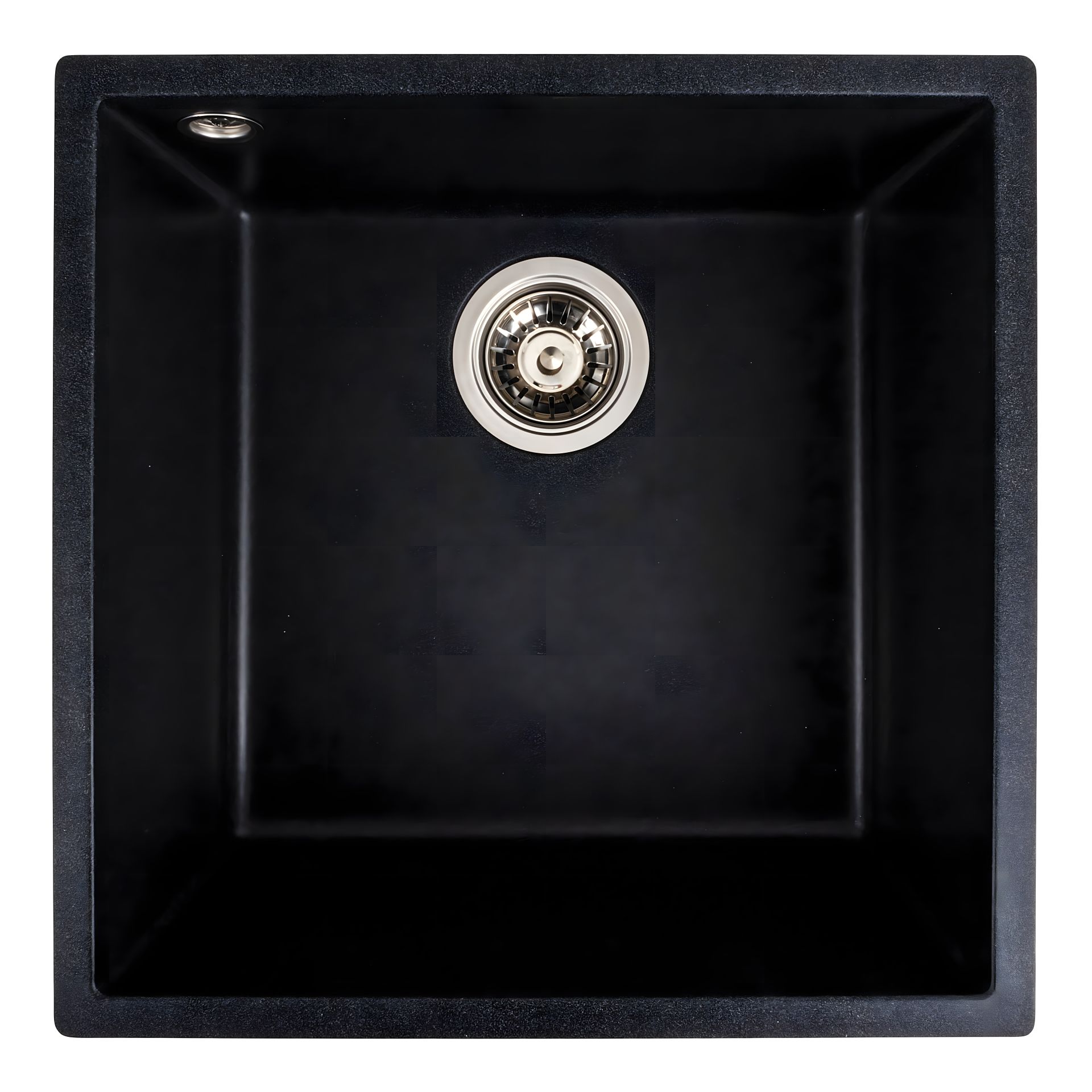 Гранитная кухонная мойка VALESO 4040 RUBA матовая, карбон Гранитная кухонная мойка VALESO 4040 RUBA матовая, карбон