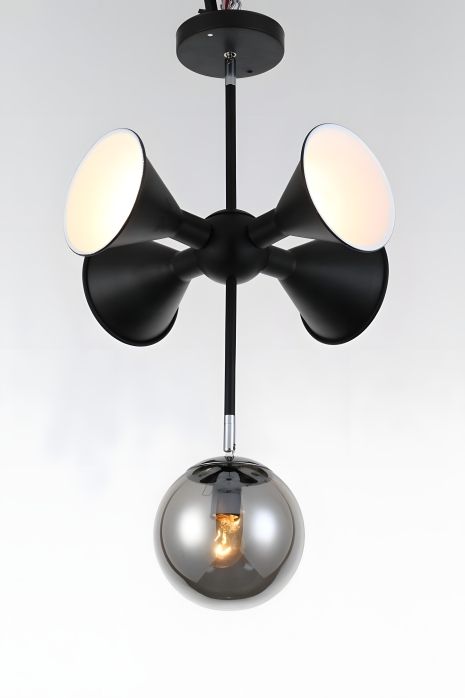 Люстра Sirius Д GH 10436-5 в стилі лофт, 5 плафонів Люстра Sirius Д GH 10436-5 в стилі лофт, 5 плафонів