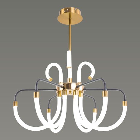 Светодиодная акриловая люстра Sirius N 3909-6 87W