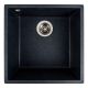 Гранітна кухонна мийка VALESO RUBA 4040 матова Антрацит
