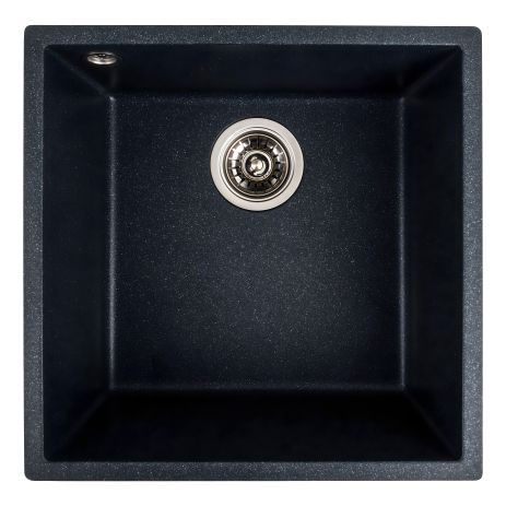 Гранітна кухонна мийка VALESO RUBA 4040 матова Антрацит