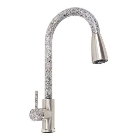 Водосмеситель с выдвижным изливом Platinum KT 8203 (8614) Микс Комби Водосмеситель с выдвижным изливом Platinum KT 8203 (8614) Микс Комби