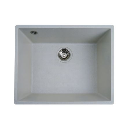 Гранитная мойка для кухни VALESO OASIS 5444 матовая, белая в точку Гранитная мойка для кухни VALESO OASIS 5444 матовая, белая в точку