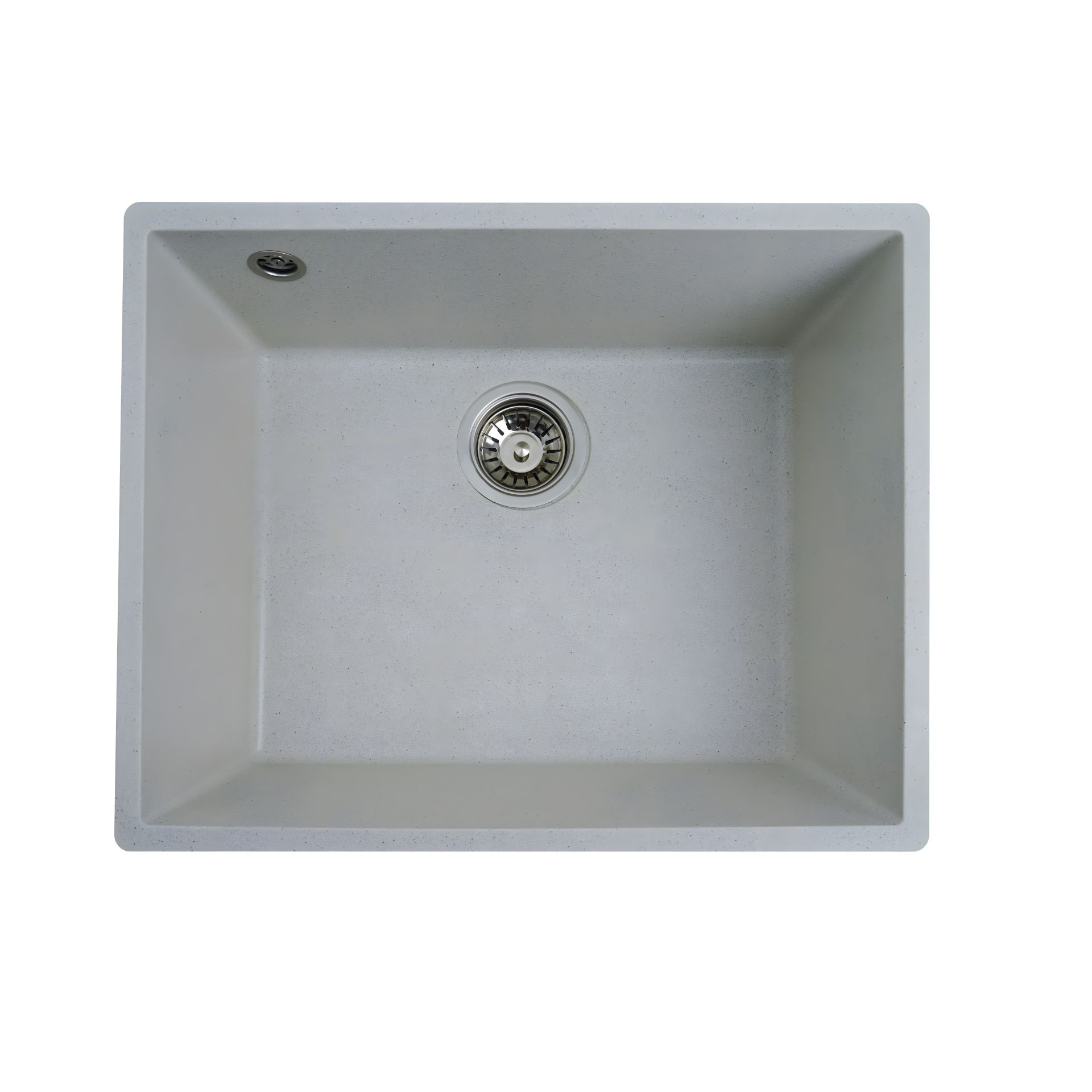 Гранитная мойка для кухни VALESO OASIS 5444 матовая, белая в точку Гранитная мойка для кухни VALESO OASIS 5444 матовая, белая в точку