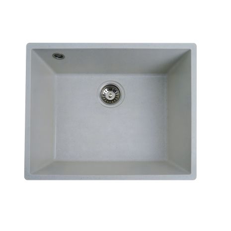 Гранитная мойка для кухни VALESO OASIS 5444 матовая, белая в точку Гранитная мойка для кухни VALESO OASIS 5444 матовая, белая в точку