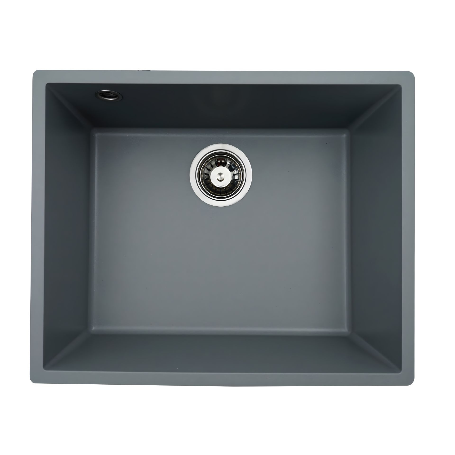 Кухонная гранитная мойка VALESO OASIS 5444 матовая Серый металлик Кухонная гранитная мойка VALESO OASIS 5444 матовая Серый металлик